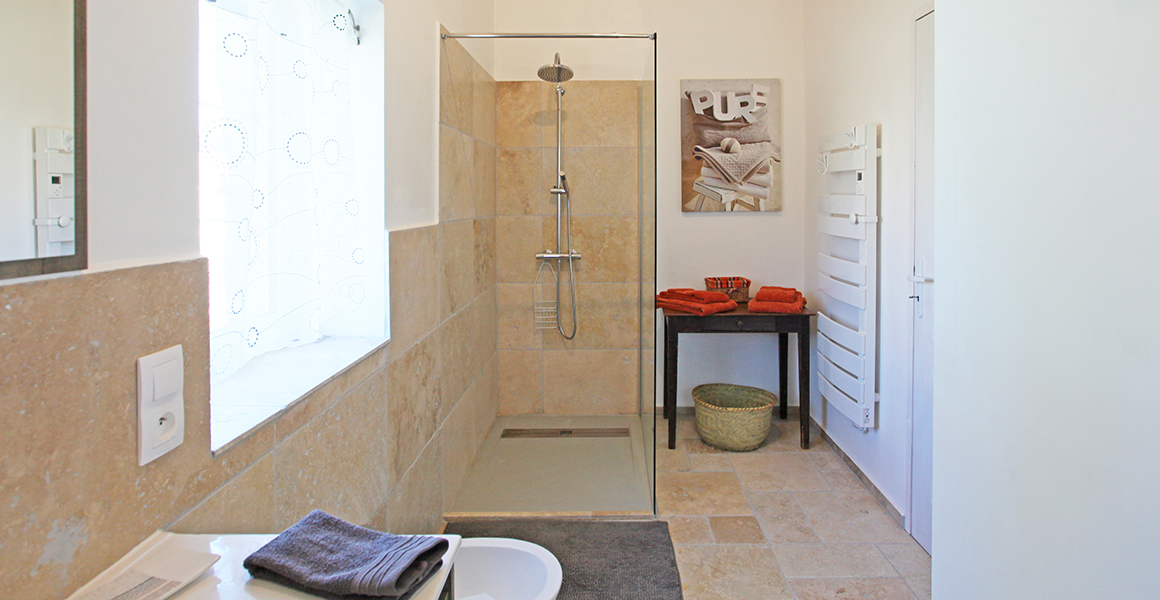 Petit Faugereau shower and WC