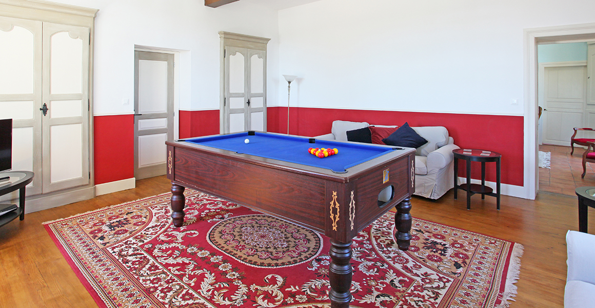 The main house games room