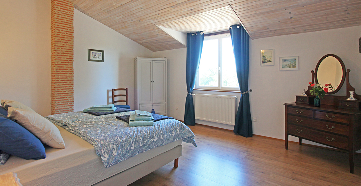 Grand Faugereau double bedroom